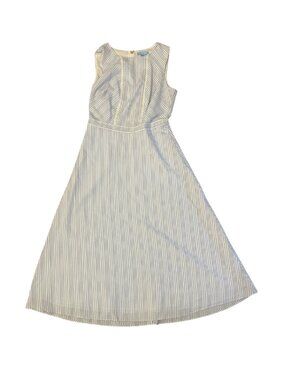 Draper James Size 2 Dress with Pockets blue and white
